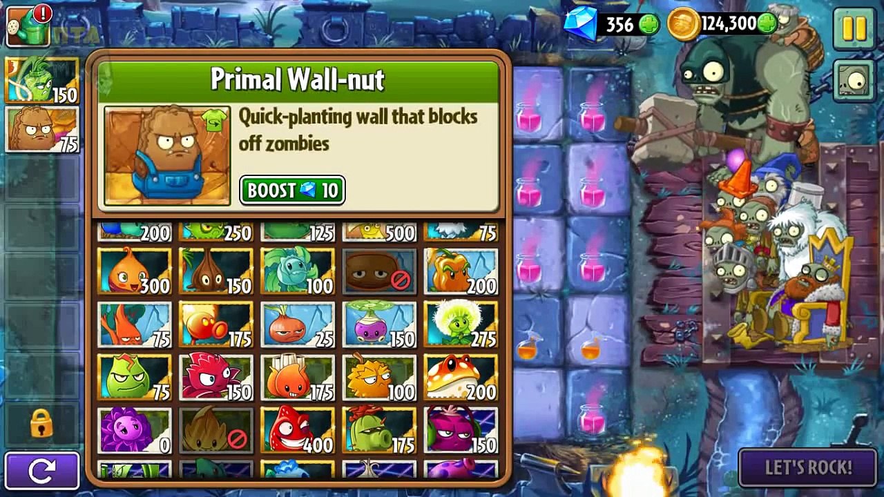 Plants vs Zombies 2 - Wasabi Whip in Dark Ages | Pinata Party 5/01/2016 (May 1st)