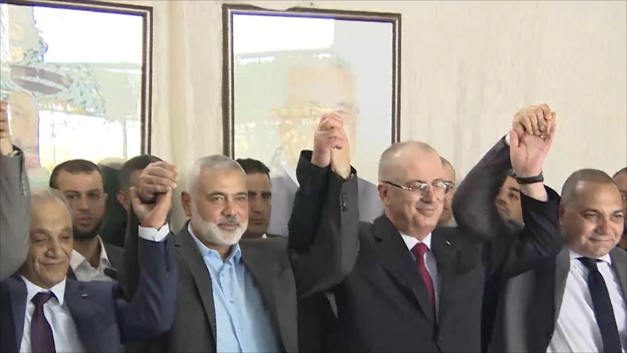 مسار المصالحة الفلسطينية بعد وصول حكومة الوفاق لغزة