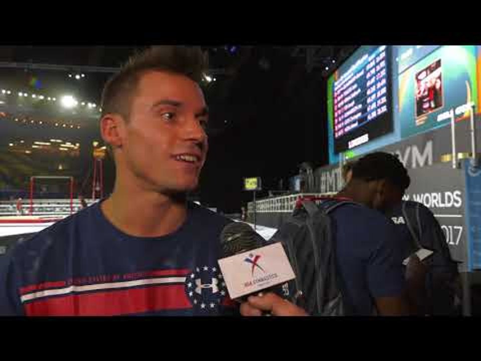 Sam MIkulak - Interview - 2017 World Championships - Qualifying
