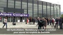 GE/Alstom:Montebourg brandit sa solution pour sauver des emplois