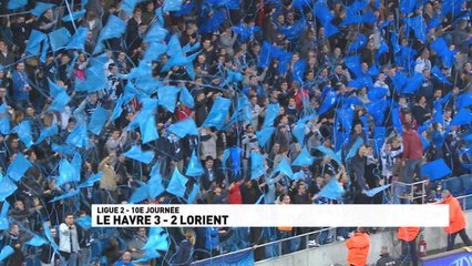 Ligue 2 - 10ème journée - Résumé du match Le Havre 3-2 Lorient