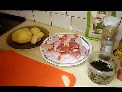 Жареная картошка с курицей на сковороде - Супер рецепт! Как вкусно пожарить картошку с курицей?