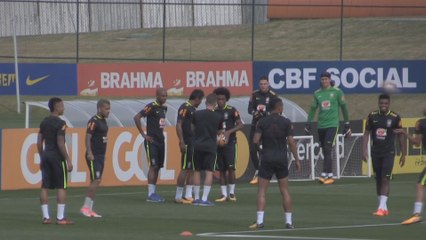 Brasil entrena de cara a las dos últimas jornadas de la eliminatoria sudamericanas
