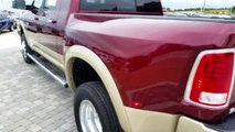 All new 2017 Ram 3500 Laramie Longhorn Mega Cab 4X4 Delmonico Red TDY Sales Granbury DFW Dealer
