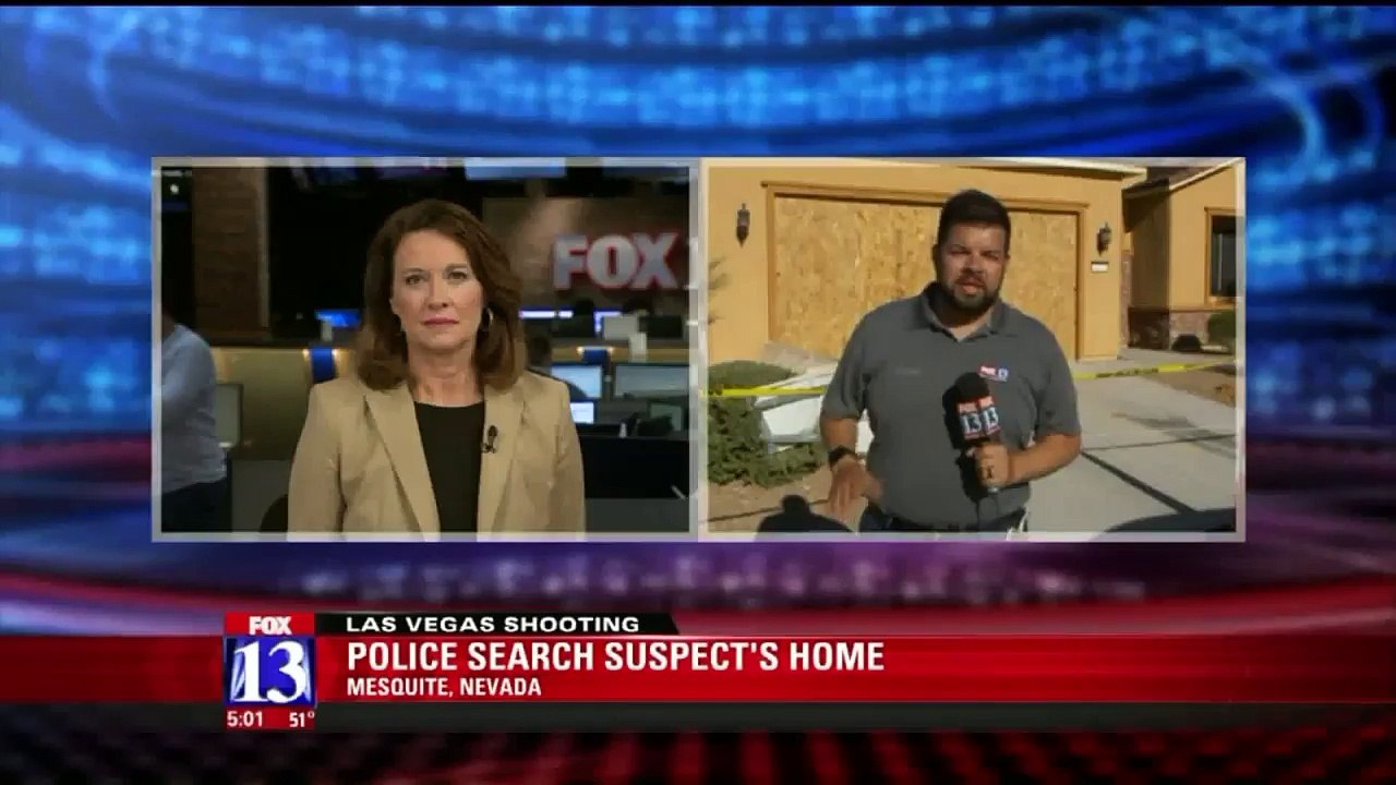 Authorities Searching Home of Suspected Las Vegas Shooter