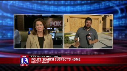 Download Video: Authorities Searching Home of Suspected Las Vegas Shooter