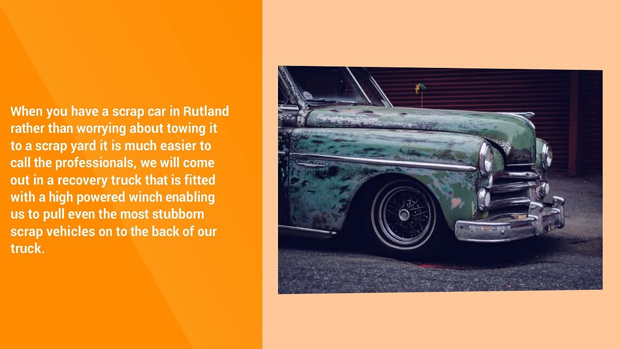 Get a Scrap Car Quote in Rutland