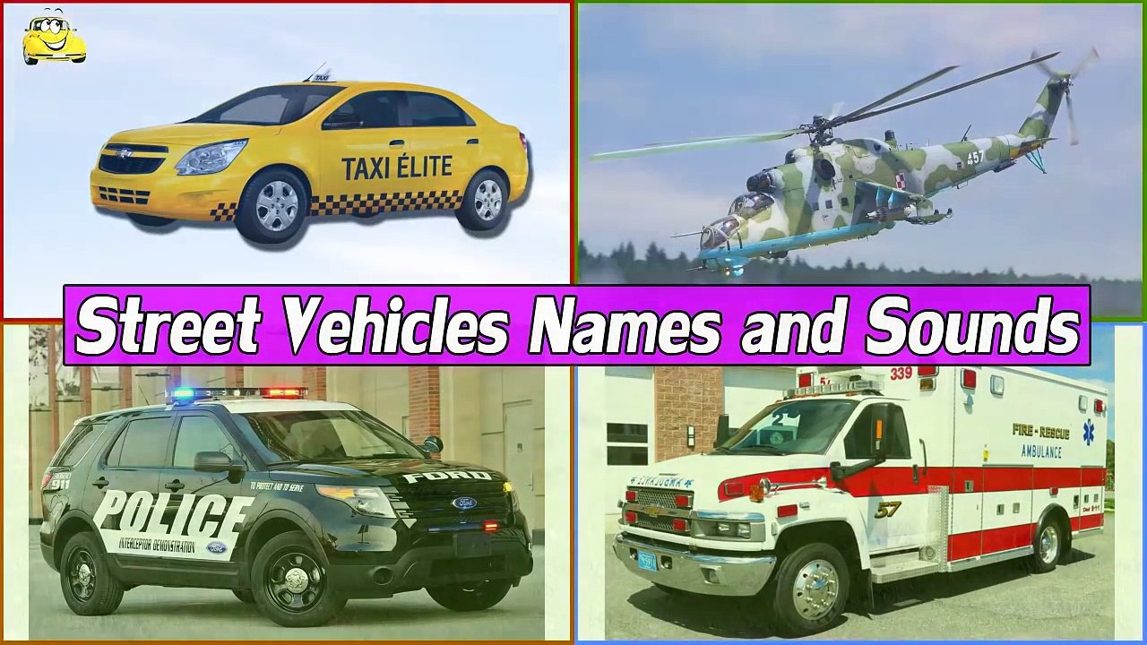 Изучаем городской транспорт на английском, мультик про машинки спецтехника