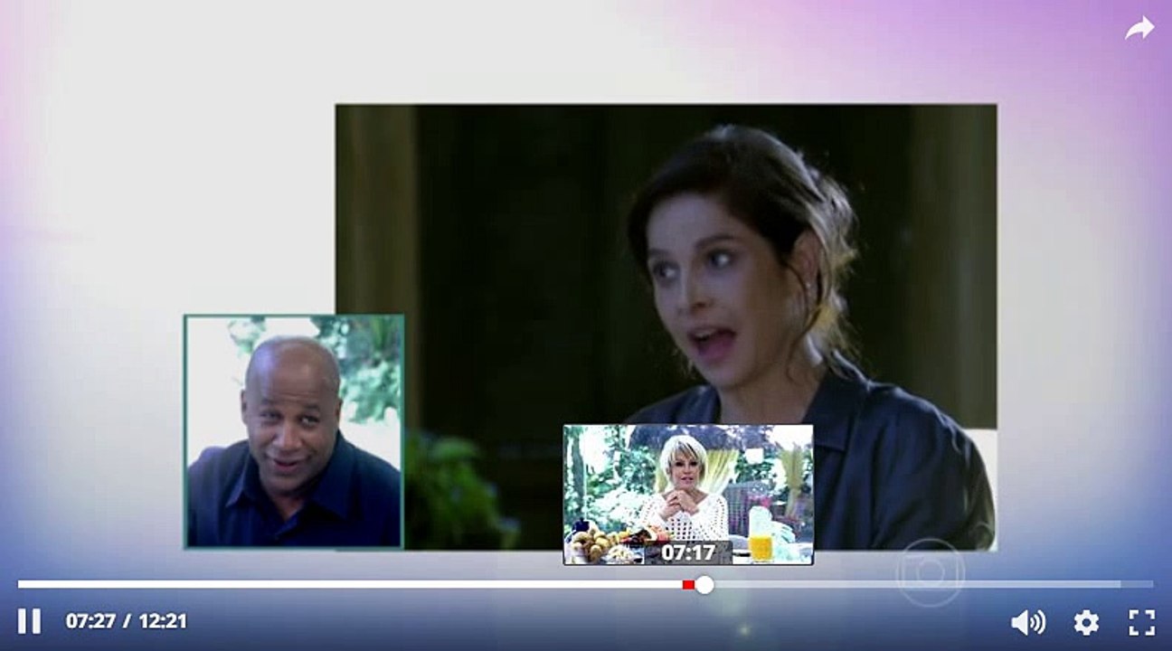 Ailton Graça se emociona com depoimento de Drica Moraes