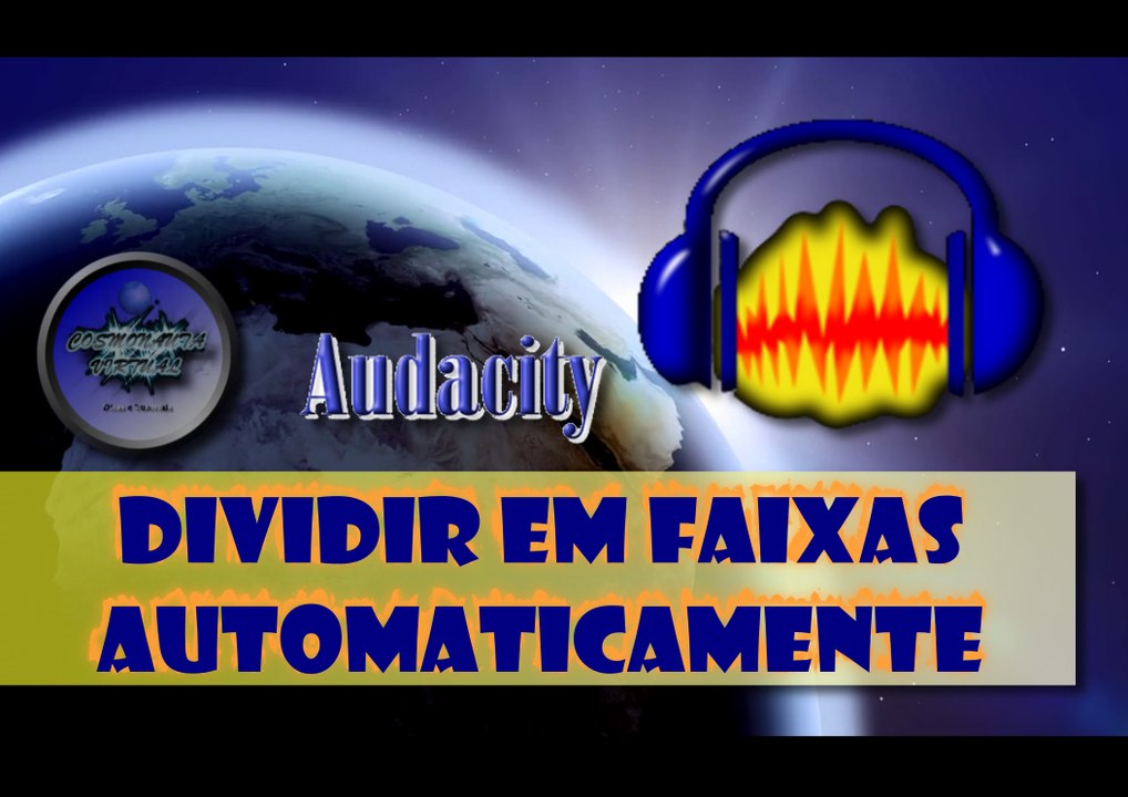 Dividir em faixas AUTOMATICAMENTE no Audacity