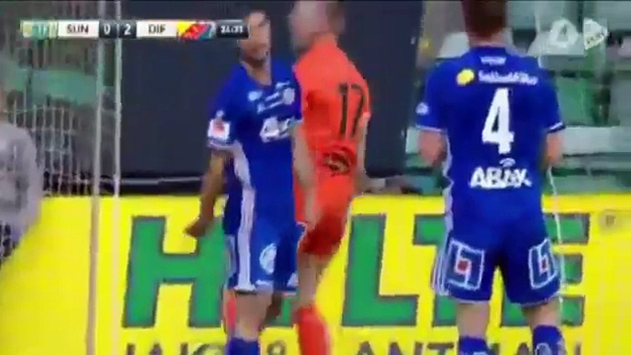 Sundsvall 0:5 Djurgardens (Swedish Allsvenskan. 1 October 2017)