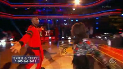 Terrell Owens & Cheryl Burke - Salsa