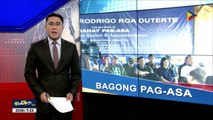 Pangulong Duterte, pinasinayaan ang pansamantalang tirahan sa mga apektado ng bakbakan