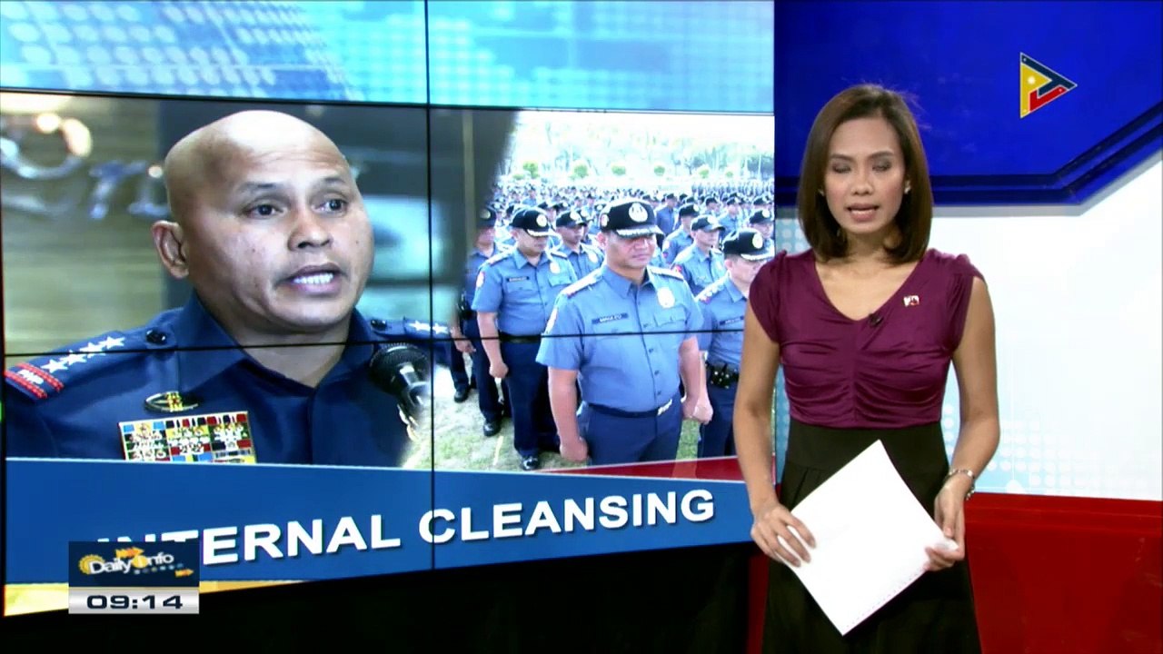 PNP, tuloy ang internal cleansing sa kanilang hanay
