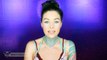 Ombre Colored Eyebrow Tutorial: Green + Purple // Electric Palette by Urban Decay| KristenLeanne8