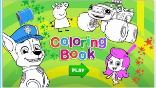 Rusty Rivets Coloring Game Nick Jr. New HD I Rusty Rivets Learn Colours with Dinasour