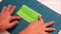 How to make an origami paper dress - 1 | Origami / Paper Folding Craft, Videos and Tutorials.