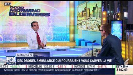 Anthony Morel: Des drones "ambulance" capables de sauver des vies humaines - 03/10