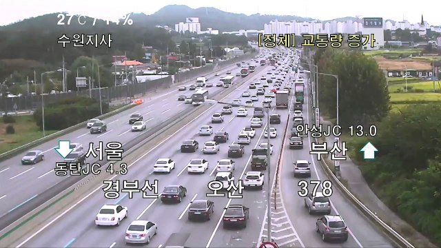 귀성길 고속도로 정체... 저녁 7시쯤 해소 / YTN