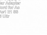 Super Power Supply DC Laptop Car Adapter Charger Cord for Acer Aspire Ae1 E1 S3 V3 V5
