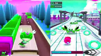 Backwards Running Talking Tom Gold Run VS Sonic Dash ✔ Reverse Colors