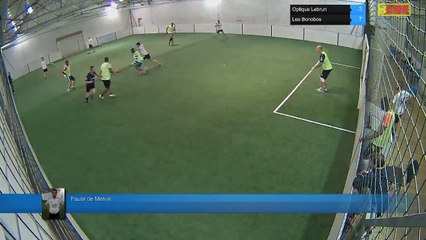Faute de Melvin - Optique Lebrun Vs Les Bonobos - 03/10/17 21:00 - LIGUE 1 - Poitiers Game Parc