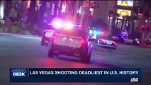 i24NEWS DESK | Las Vegas shooting deadliest in U.S. history | Wednesday, October 4th 2017