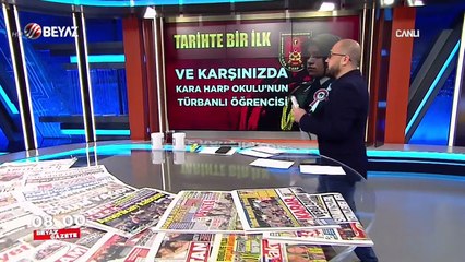 Kara Harp Okulu'nun ilk türbanlı öğrencisi