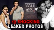 10 SHOCKING Moments Of Bollywood Stars & Their Reactions | Leaked Photos | Ranbir and Mahira
