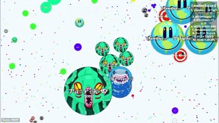 Agar.io // Pancake Split & Angry DoubleSplit // WE WILL ROCK YOU #RAGE CUT GAMEPLAY