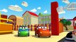 2 bad Racing Cars and Car Patrol fire truck and police car | Cars & Trucks cartoon for children