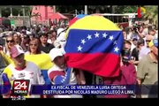 Exfiscal de Venezuela, Luisa Ortega, destituída por Nicolás Maduro llegó a Lima