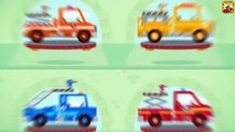 FIRE TRUCK FOR KIDS - Dinosaur Cartoons For KIDS | Fire Truck Rescue - FireTruck & Fire Fighter
