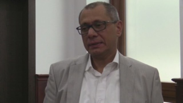 El vicepresidente de Ecuador ingresa en un prisión de Quito