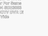 UpBright New 4Pin AC  DC Adapter For Samsung SDE3004 SDE3003 SEB1005R CCTV DVR