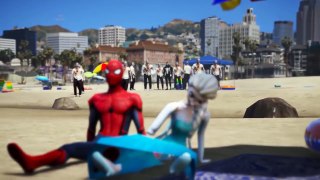 Superheroes Zombies Attack Spiderman Frozen Elsa | Spiderman Hulk Superman vs Venom Prank Part 2