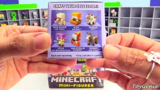 Minecraft ICE Series 5 Mini Figures in Blind Boxes Full Set Toy Genie