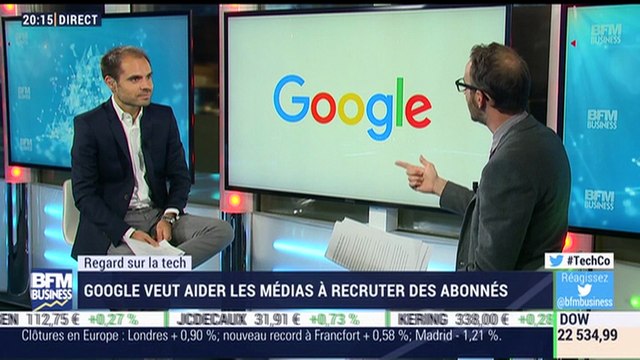 Le Regard sur la Tech: Google veut aider les médias à recruter des abonnés - 02/10