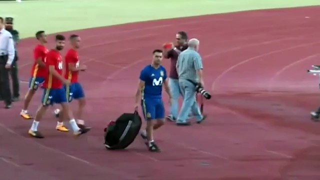 Piqué conspué lors de l'entraînement de la sélection espagnole