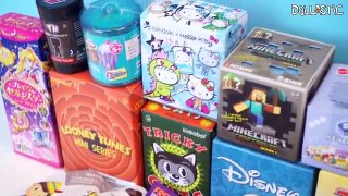 Surprise Blind Bag Marathon 25 - Part1 - Disney Tsum Tsums, Kidrobot, Danboard, Minecraft & MORE!