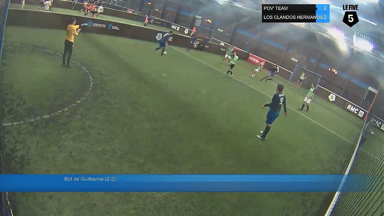 But de Guillaume (2-2) - POV' TEAM Vs LOS CLANDOS HERMANOS - 02/10/17 22:00