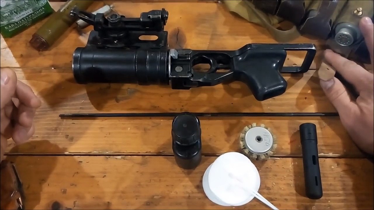 Гранатомёт ГП-25 Костёр GP-25 (полная разборка)