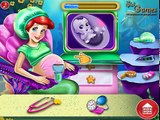 Juegos de doctor - La sirena del Ariel Comprobar embarazada (Ariel Pregnant Check Up)