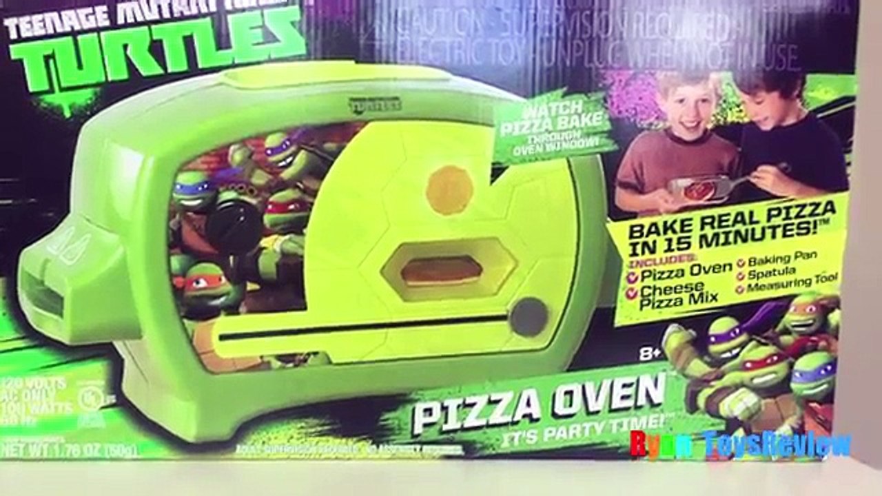 Teenage Mutant Ninja Turtles Pizza Oven Toys For Kids Family Fun Activity Ryan ToysReview