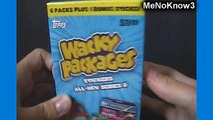 Opening A Wacky Packages Series 8 Value Blaster Box of Packs