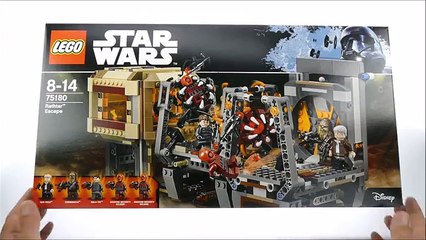 Lego Star Wars 75180 Rathtar Escape - Lego Speed Build Review