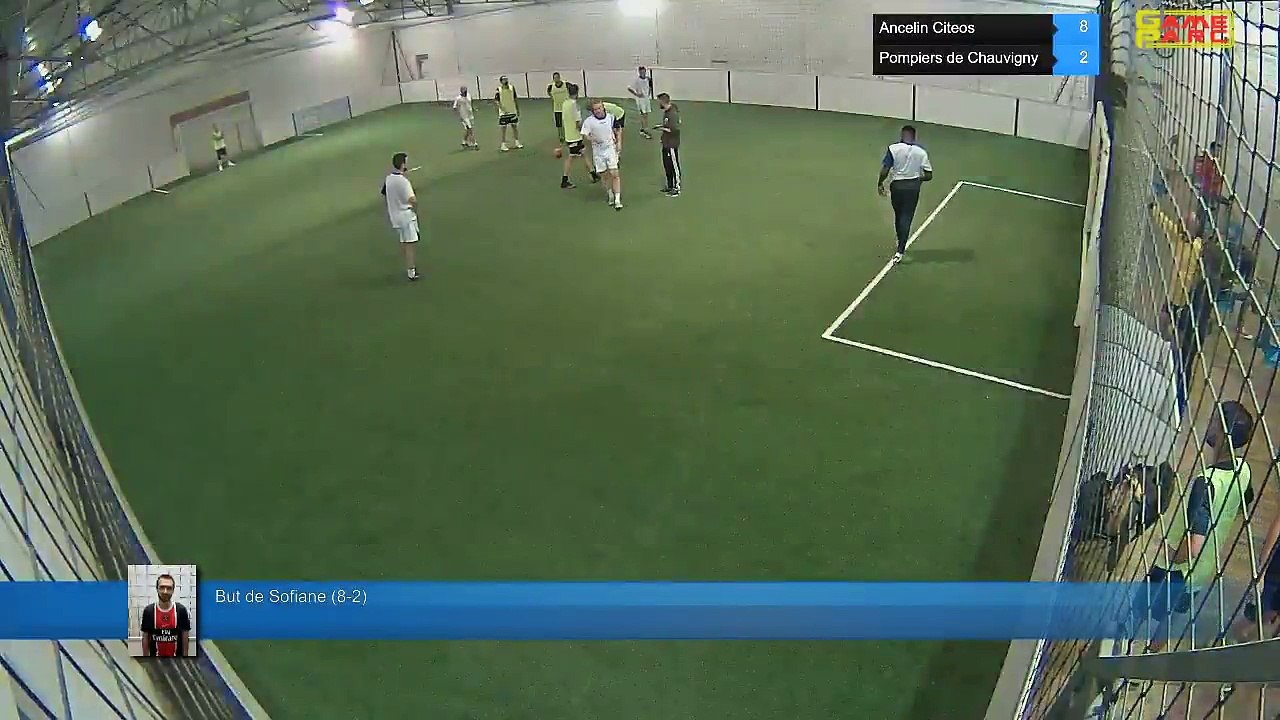 But de Sofiane (8-2) - Ancelin Citeos Vs Pompiers de Chauvigny  - 02/10/17 20:00 - LIGUE 2