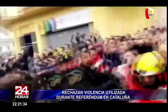 Referéndum en Cataluña: países rechazan actos violentos en votación
