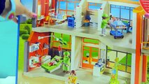 Broken Leg   Baby Gets A Shot From Doctor At Childrens Medical Hospital Playmobil Video