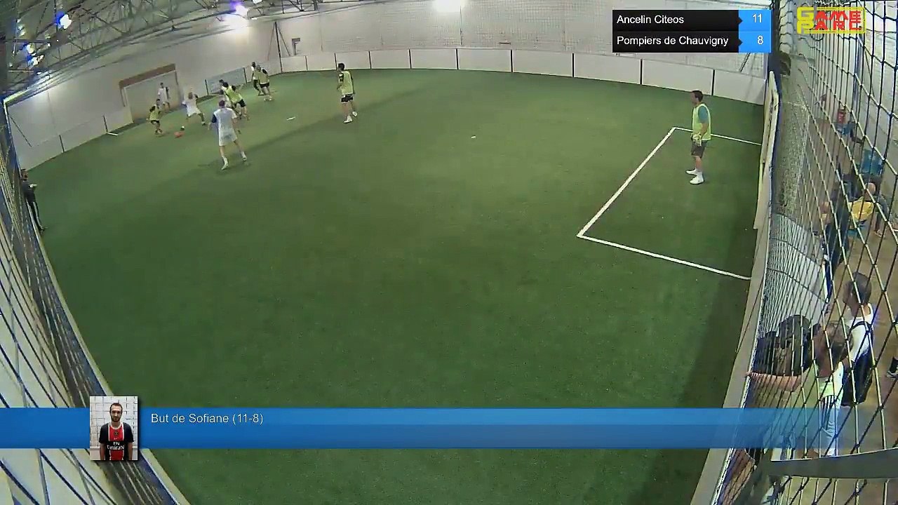 But de Sofiane (11-8) - Ancelin Citeos Vs Pompiers de Chauvigny  - 02/10/17 20:00 - LIGUE 2